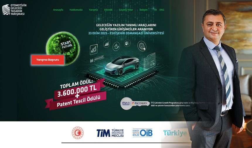Otomotivin Geleceği Tasarım Yarışması için başvurular başladı