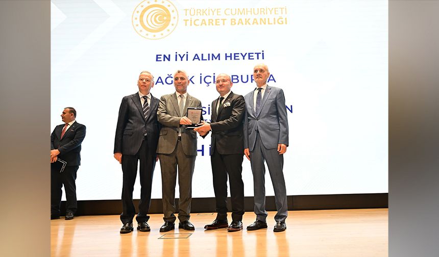 ‘Sağlık İçin Bursa’ Projesine En İyi Uygulama Ödülü
