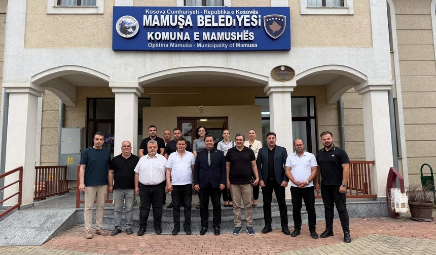 Başkan Aydın’dan Kosova’da ziyaretler