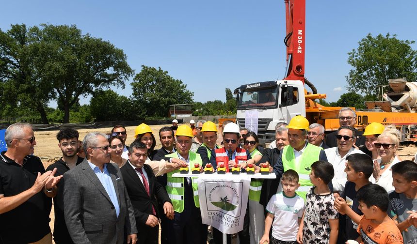 Osmangazi Belediyesi ilçeye yeni bir spor tesisi daha kazandırıyor