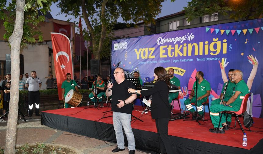 Osmangazi Belediyesi yaz coşkusunu mahallelere taşıyor