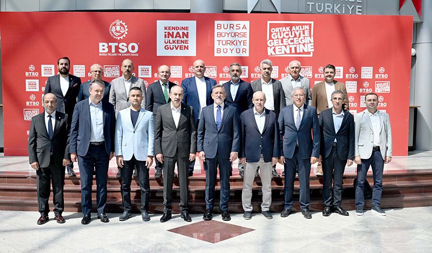 BTSO’nun projelerini ilham aldılar