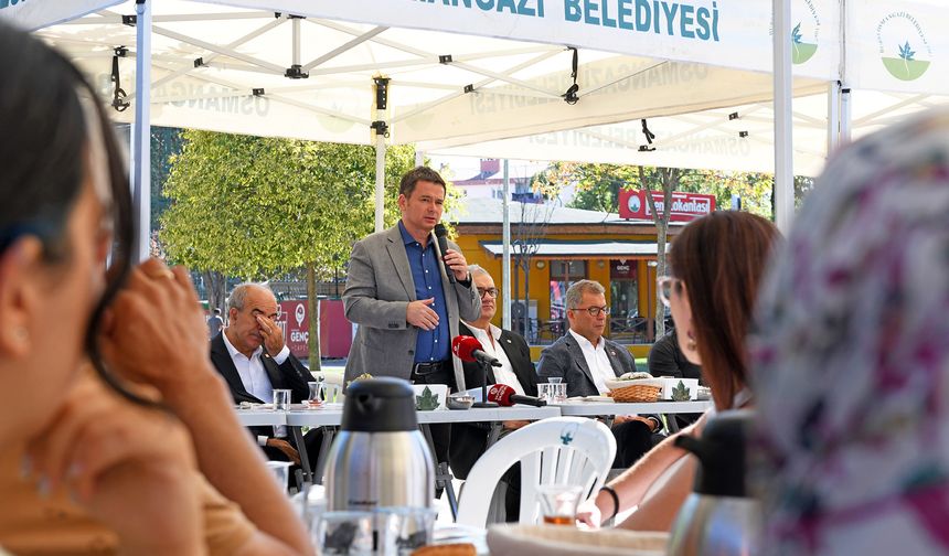 Başkan Erkan Aydın’dan Soğukkuyu’da Kentsel Dönüşüm Mesajı