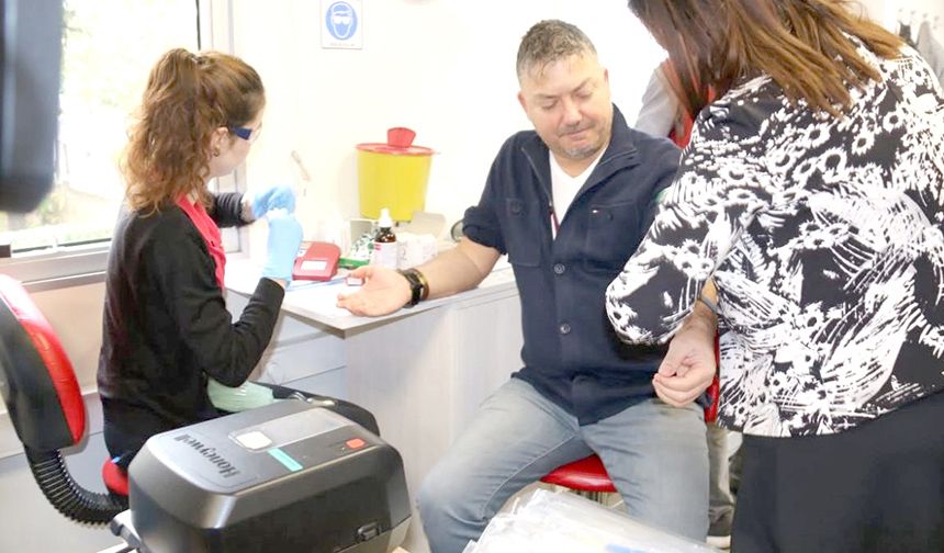 Okan Tuna’dan Kızılay’a kan bağışı… Bronz madalyaya az kaldı