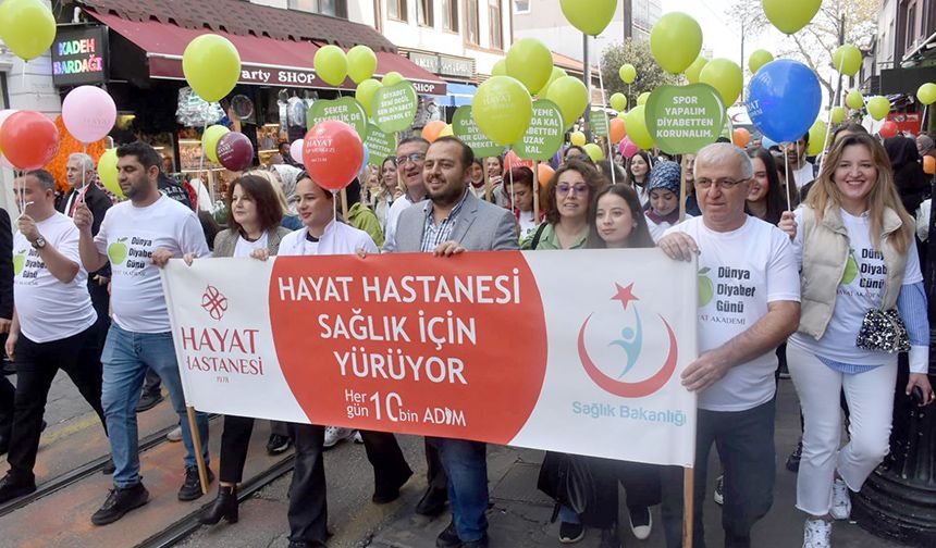Hayat Hastanesi diyabete dikkat çekti