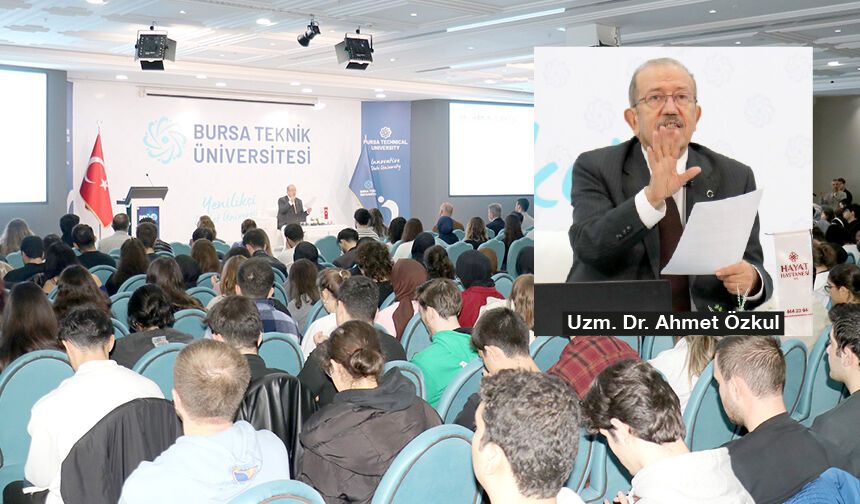 BTÜ’nün konuğu Ahmet Özkul oldu