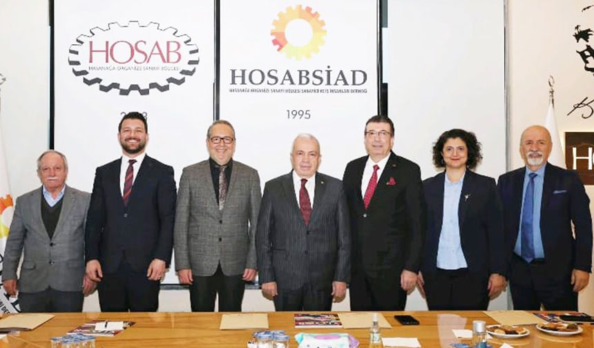 Şadi Özdemir’den HOSAB’a ziyaret