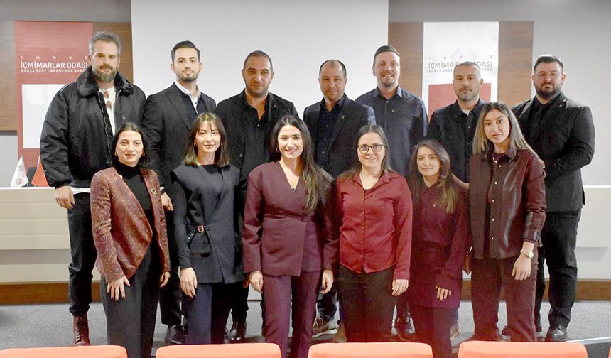 İçmimarlar Odası’nda Nehir Özbey dönemi başladı