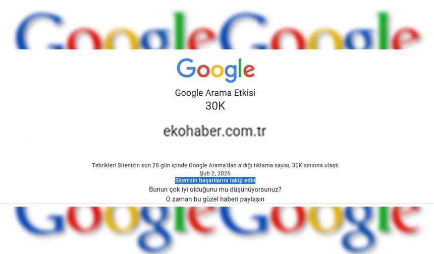 Ekohaber 30 Bin Tıklamayı Geçti