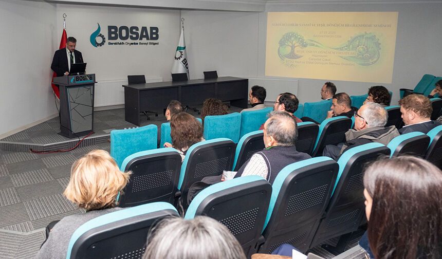 BOSAB sanayicisine yeşil dönüşüm rehberi