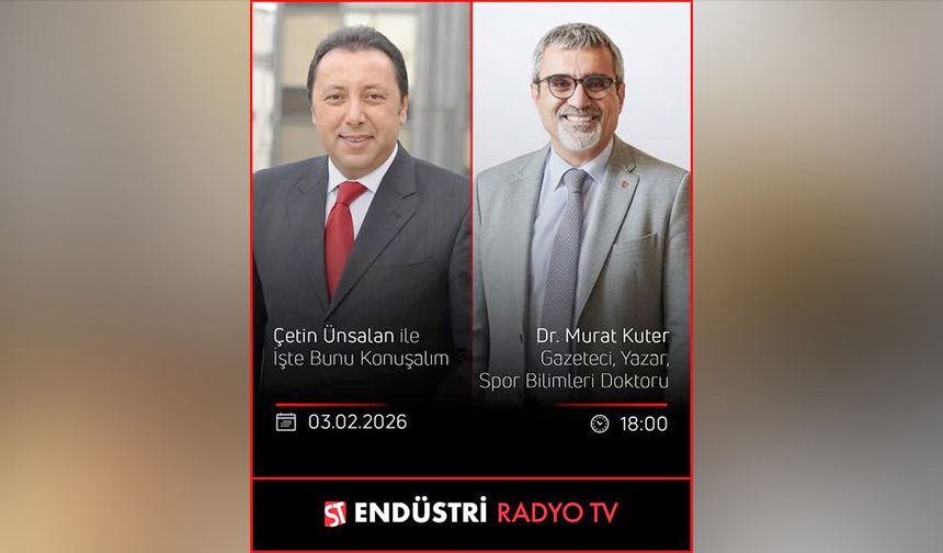Murat Kuter ST Endüstri Radyo’nun Konuğu Oldu