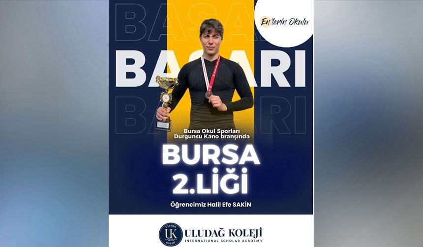 Uludağ Koleji’nden Durgunsu Kano’da Bursa 2’ncisi oldu