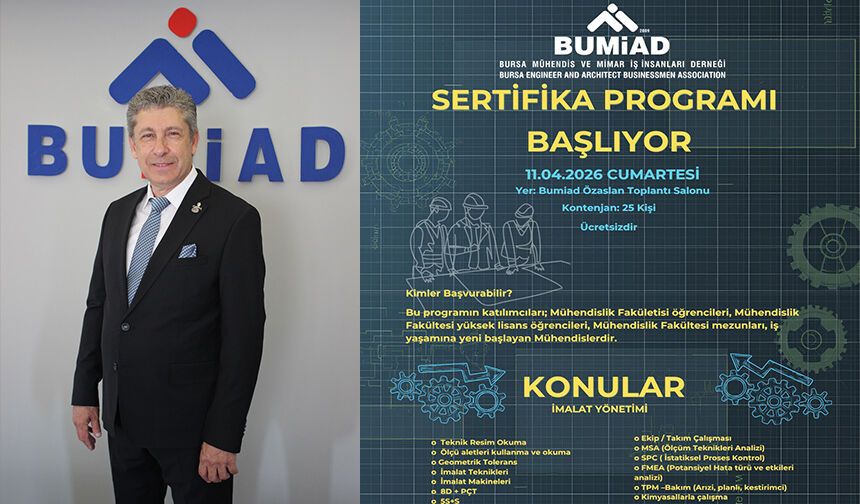 BUMİAD, genç mühendisleri iş hayatına hazırlıyor