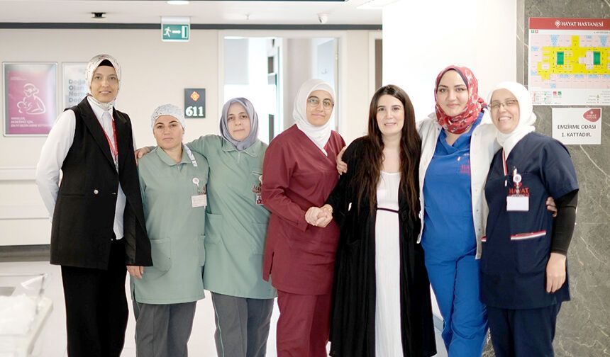 Hayat Hastanesi’nde zorlu gebelik süreci mutlu sonla bitti