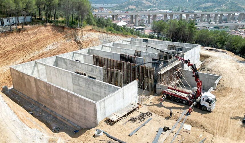 Büyükşehir’den Demirtaş’a yeni su deposu