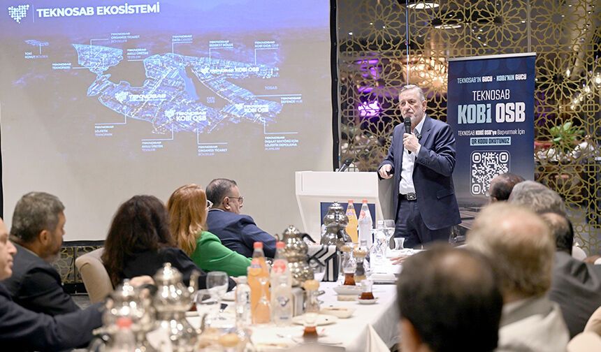 Burkay:“TEKNOSAB’da yeni bir ekosistem oluşuyor”