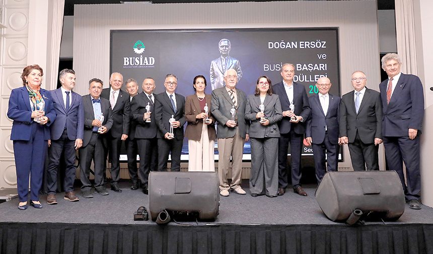 BUSİAD ödülleri sahiplerini buldu