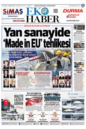 Ekohaber 1548'inci sayı